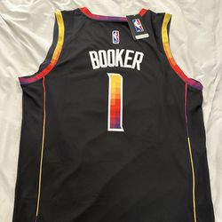 XL Stitched Devin Booker Suns Jersey