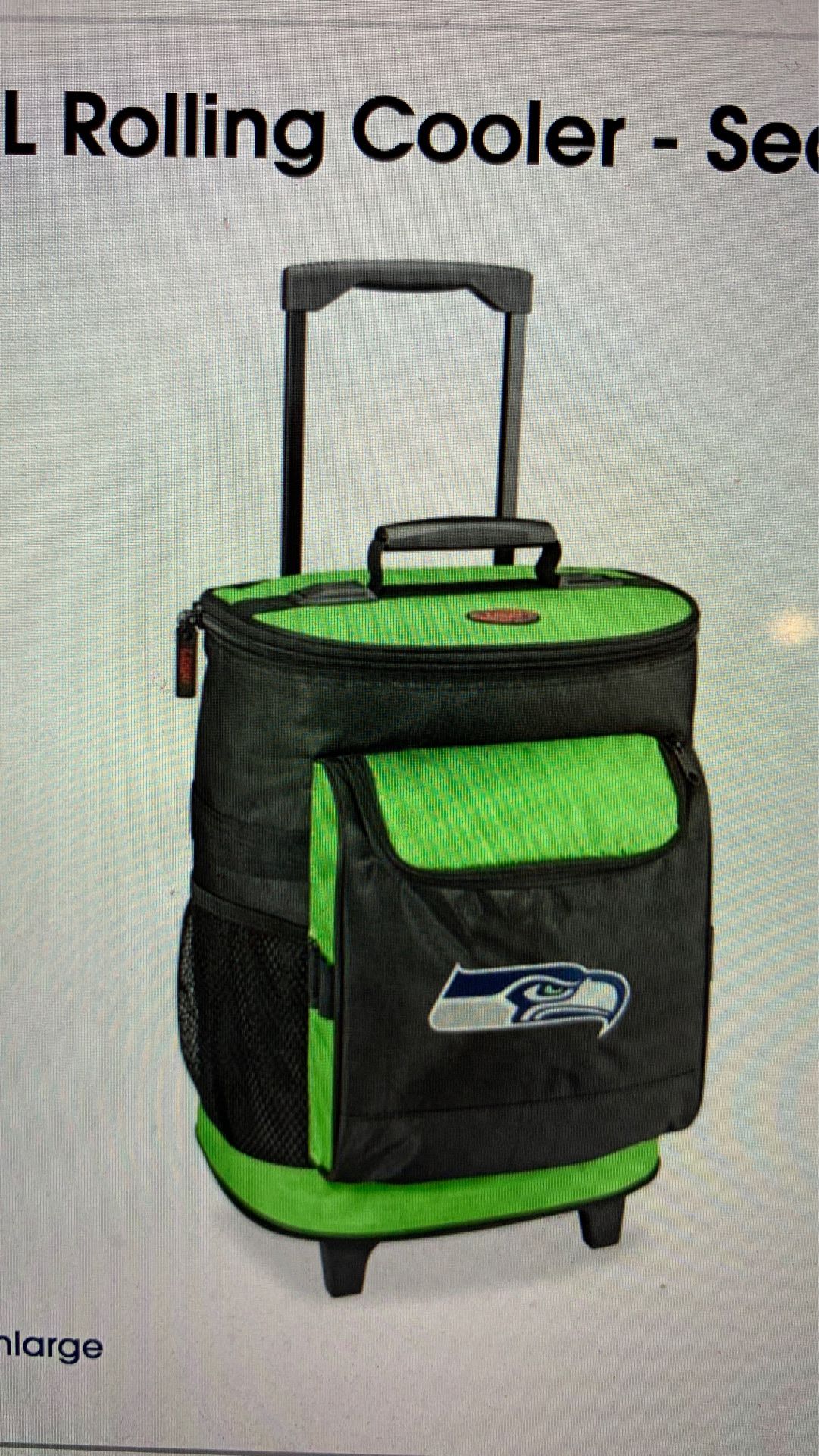 NFL Rolling Cooler - Seahawks / New in Box