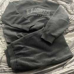 Shein Grey Joggers Suit 