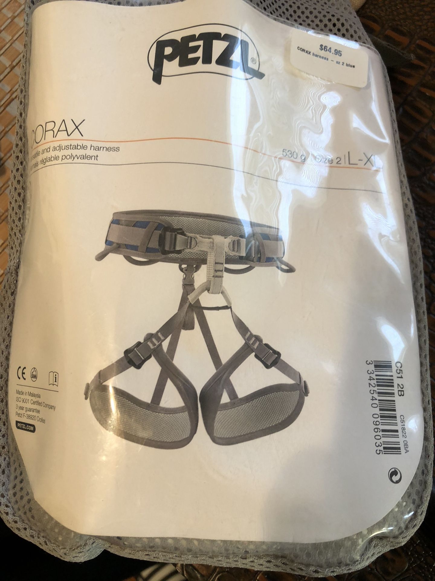 Pretzel Corax Harness Size L-XL Brand New