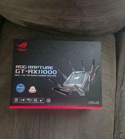 ASUS ROG Rapture GT-AX11000 Tri-Band WiFi 6 Gaming Router – Complete