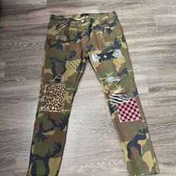 L&Y Camouflage Jeans