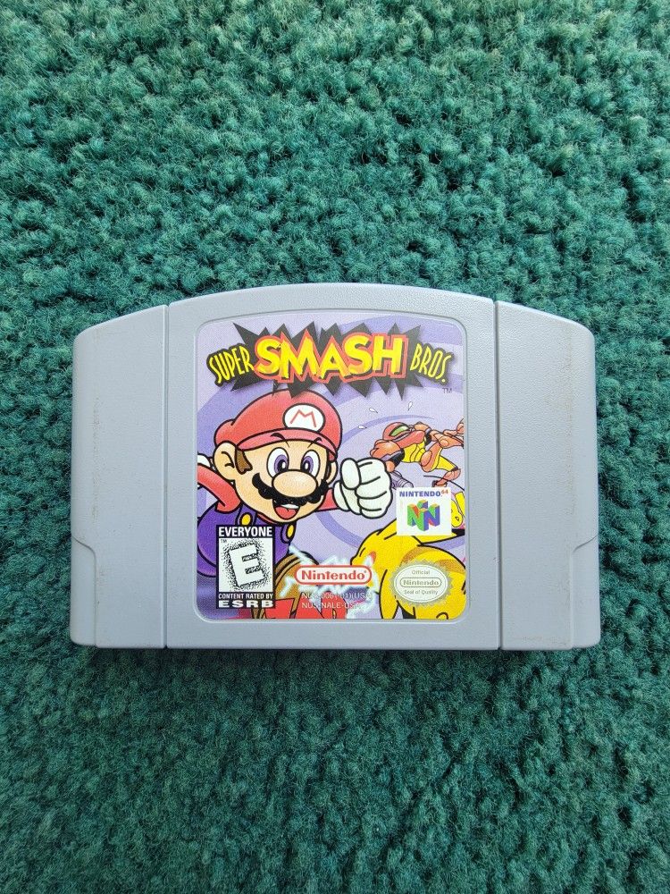 Authentic & original Super Smash Bros. for Nintendo 64