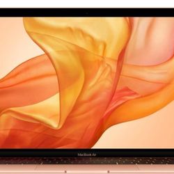 2019 Apple MacBook Air with 1.6GHz Intel Core i5 (13-inch, 8GB RAM, 128GB SSD Storage) Gold. Model A1933, will not come with charger. Only one small d