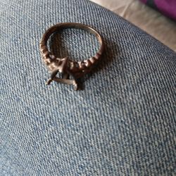 Silver Ring With No Stone.. Needs To Be Cleaned 