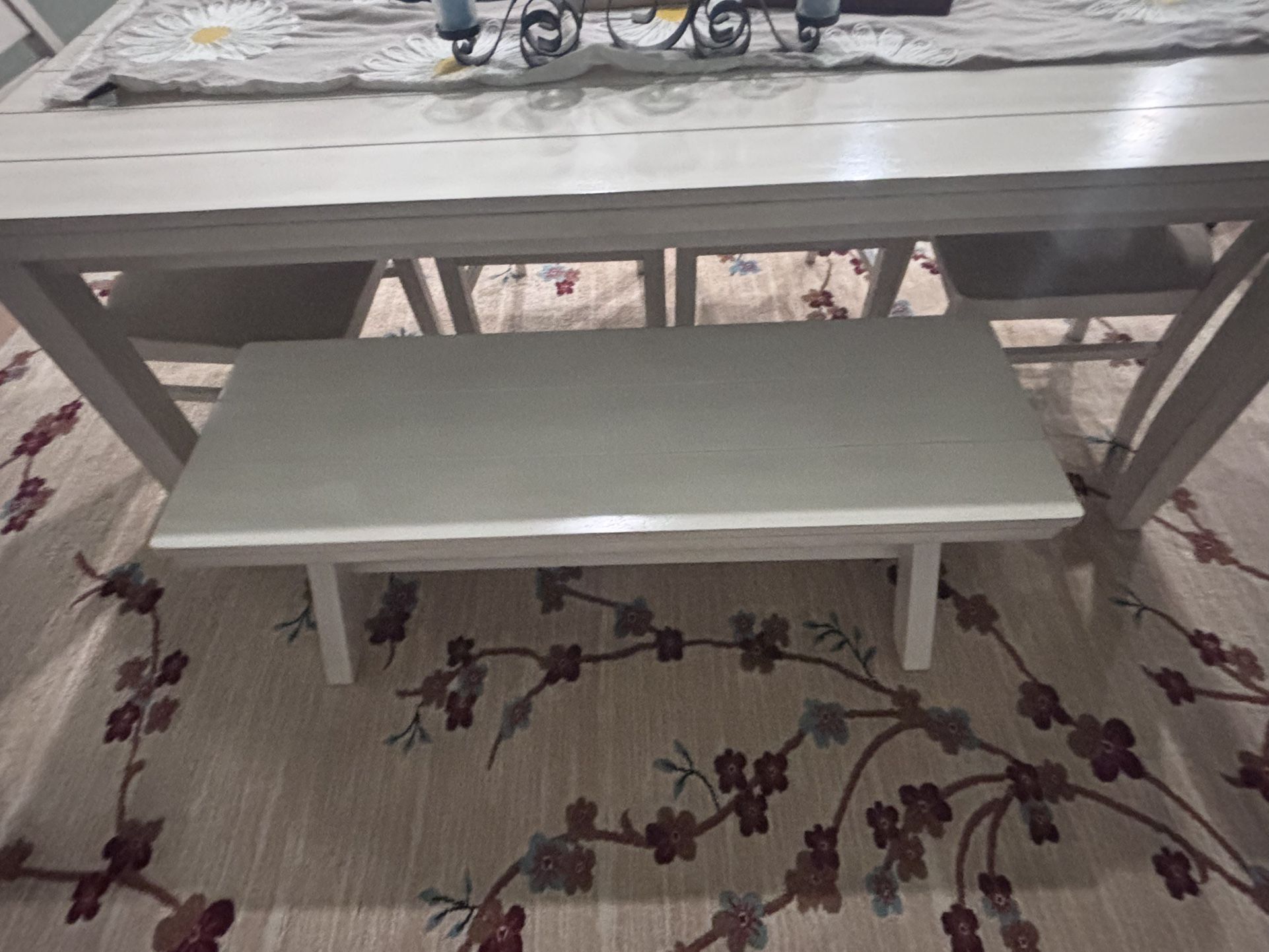 Dining Table And Hutch 