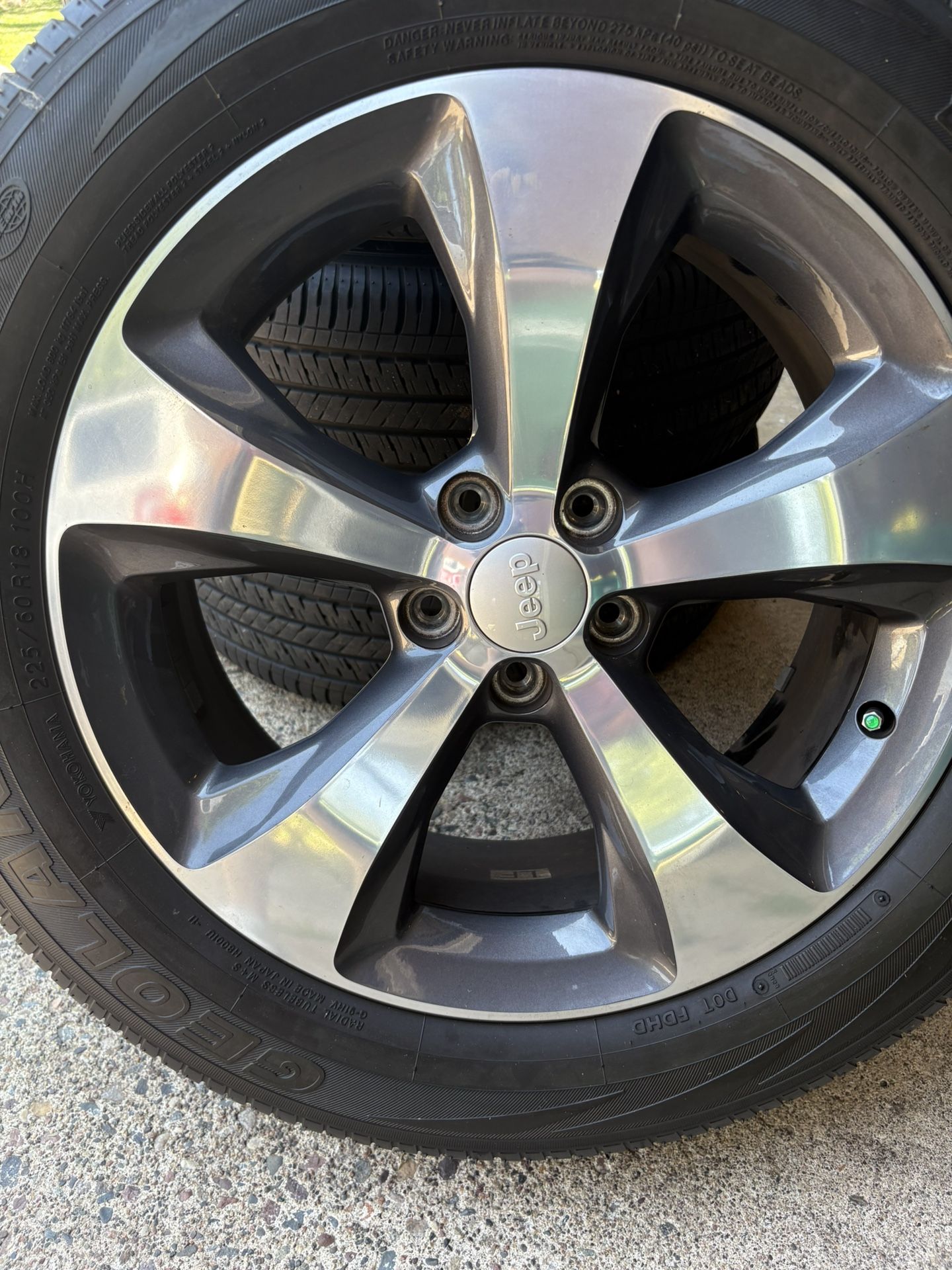 2019 Jeep Cherokee Tires And Rims Set 