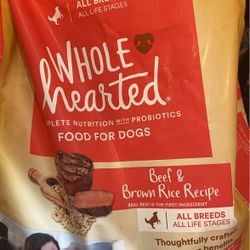 Whole Hearted Beef & Brown Rice 45lbs