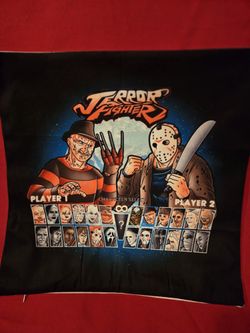 17" By 17" Terror Fighter Pillow Case