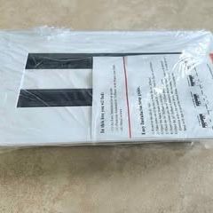 Buildmart White Modern AC Vent Cover Decorative Air L Vent Standard Linear Slot Diffuser-Register