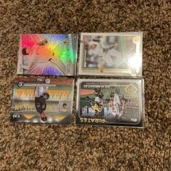 4 Paul Skenes Baseball Cards With 3 Rookies Pittsburgh Pirates Rookie Of The Year 