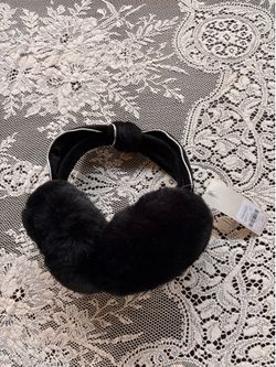 Soft Black Ear Muffs