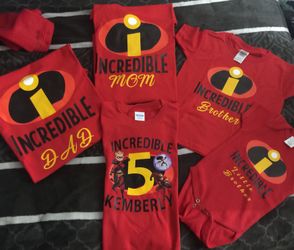 Birthday shirts/ Playeras para cumpleaños