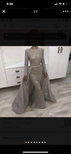 Engagement dress