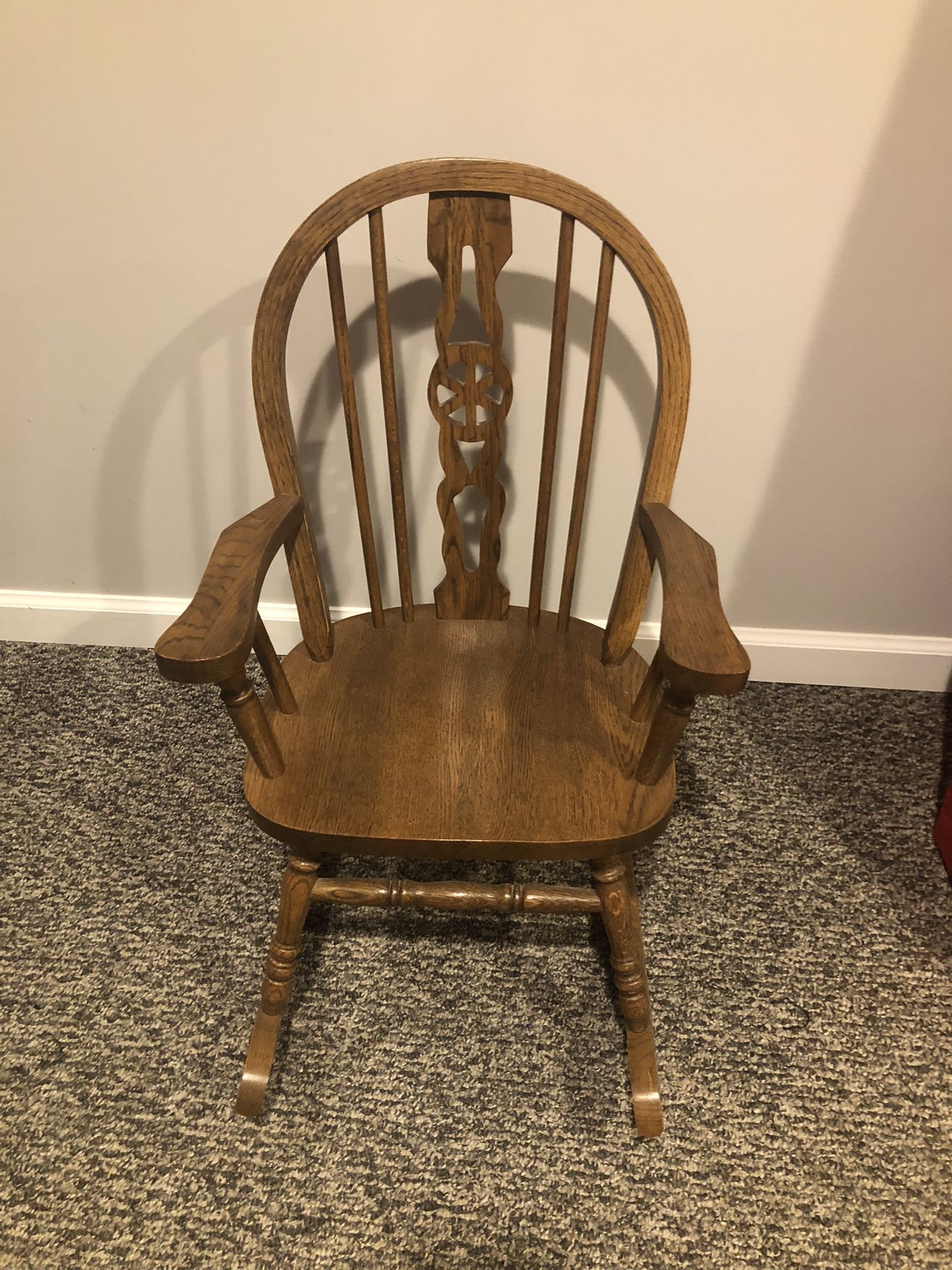 Tei Wooden Child Rocking Chair
