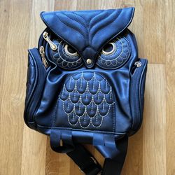 Owl Backpack Purse (Large)