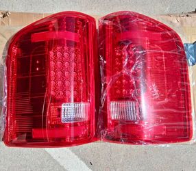 07-13 Chevrolet Silverado LED Taillights Luces Traseras Calaveras Focos Luces Chevy