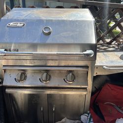 Turbo sts bbq grill (propane) stainless steel (top of the line)