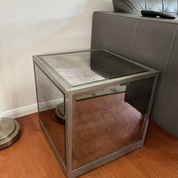 Reflective Side Table 