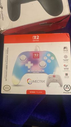 PowerA Lumectra Wired Controller Nintendo Switch 2