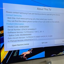 Samsung 85” 8K Smart TV 