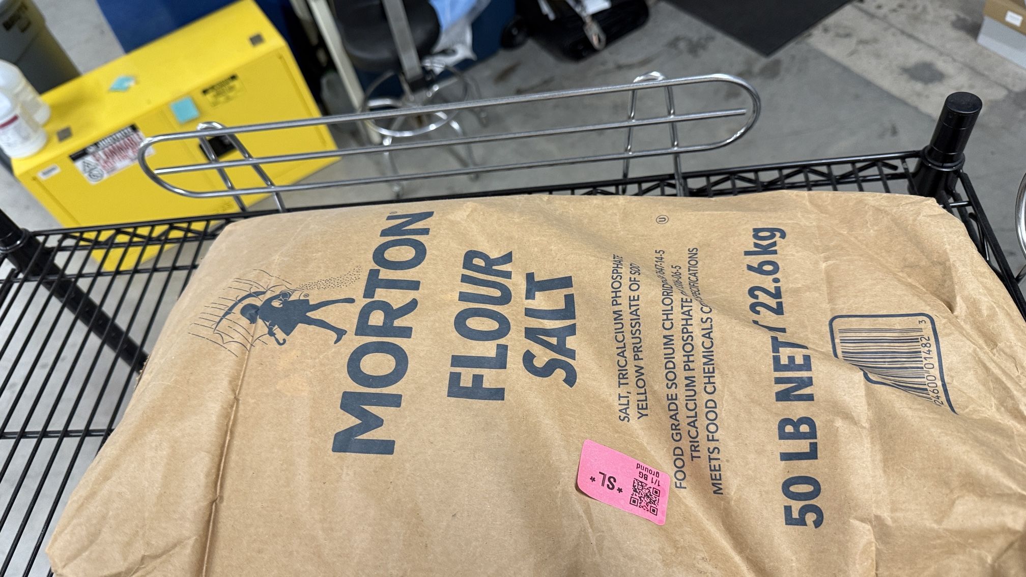 Morton flour salt (50lb)