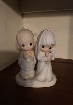 Precious moments wedding figurine