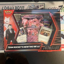Pokémon - Team Rocket's Mewtwo ex Box