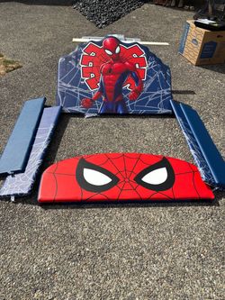 Kids Spider Man Twin Bed Frame