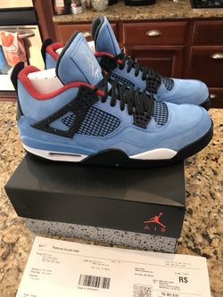 Air Jordan 4 Travis Scott Cactus Jack Sz 12 (#29505)