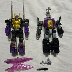 Transformers Legacy Insecticon Kickback and Bombshell (Opened, Great Condition)