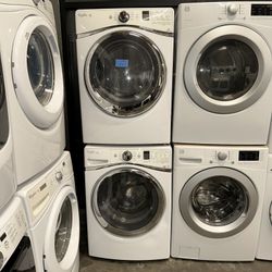 WHIRLPOOL XL CAPACITY WASHER DRYER GAS SET