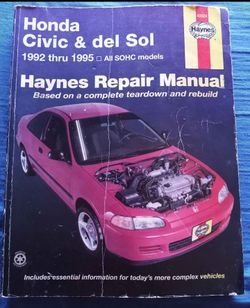 Honda Civic Repair Manual (EG Civic)