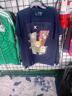 Spy x Family Anime Japanese Show Tee Shirt Anya  Forger Yor   l