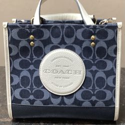 Coach Blue Bag