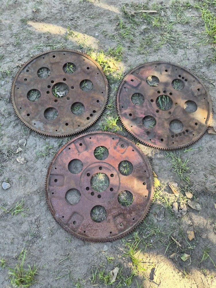 Chevy Chevrolet Old Fly Wheel Wheels Part Parts