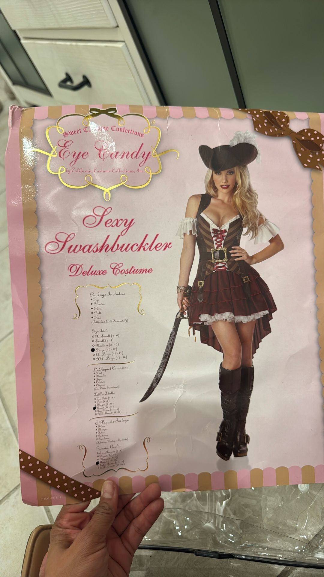 Sexy Swashbuckler Women’s Costume