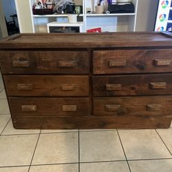 Real Wood Dresser  $75 OBO