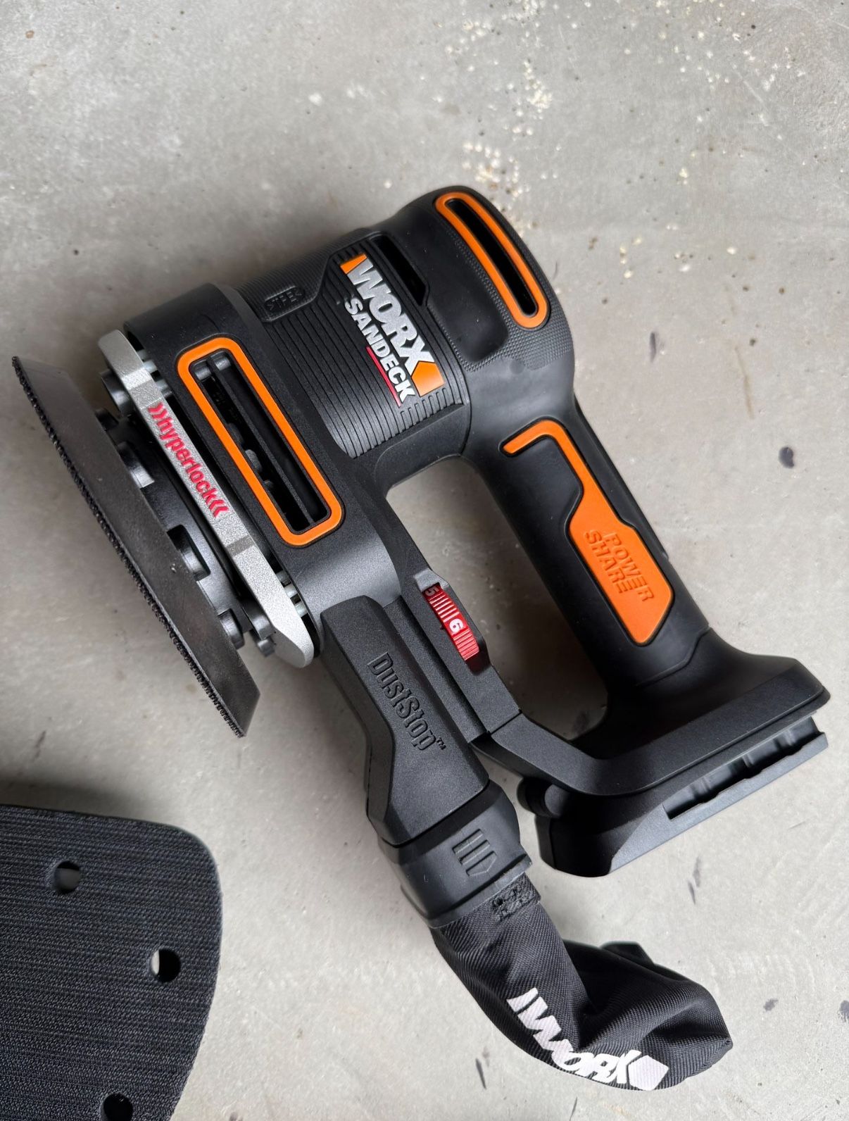 Sandeck Sander Battery Powered 