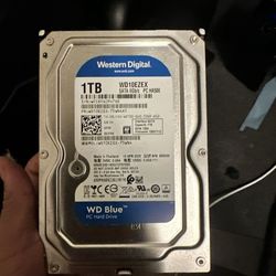 WD blue 1tb sata drive