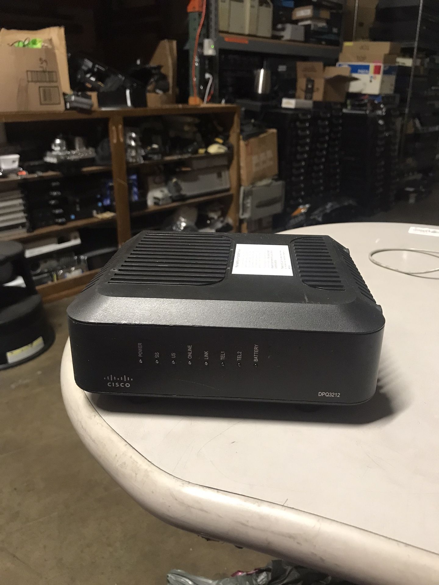 Cisco DPQ3212 Docsis 3.0 Cable Modem