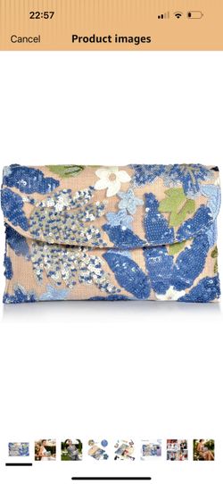 Brand new Floral Embroidered Sequin Clutch Purses for Women,Sparkling Evening Bag,Party Beaded Clutch Bag Ideal for Various Occasions
