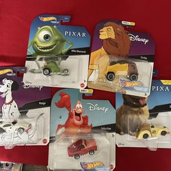 Disney Hot wheels