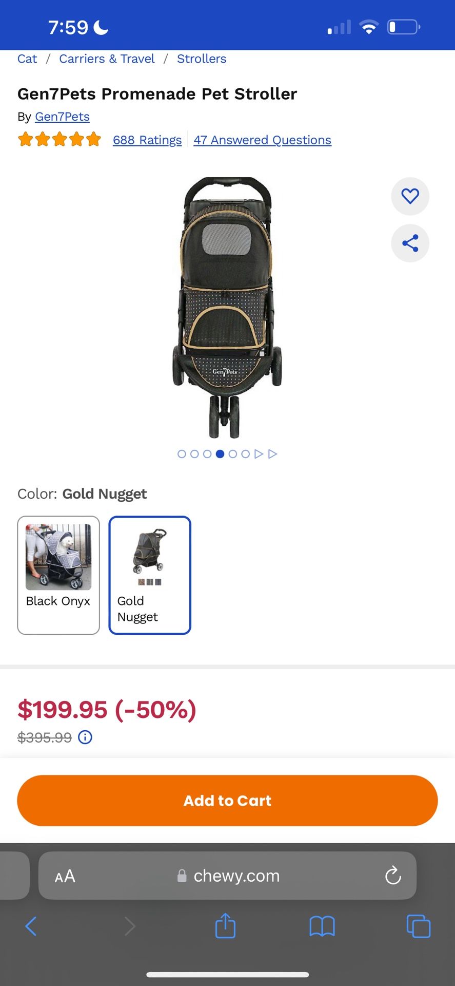 Gen 7 Peg Stroller $200 VALUE