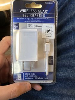 New iPhone 7 and x charger in box