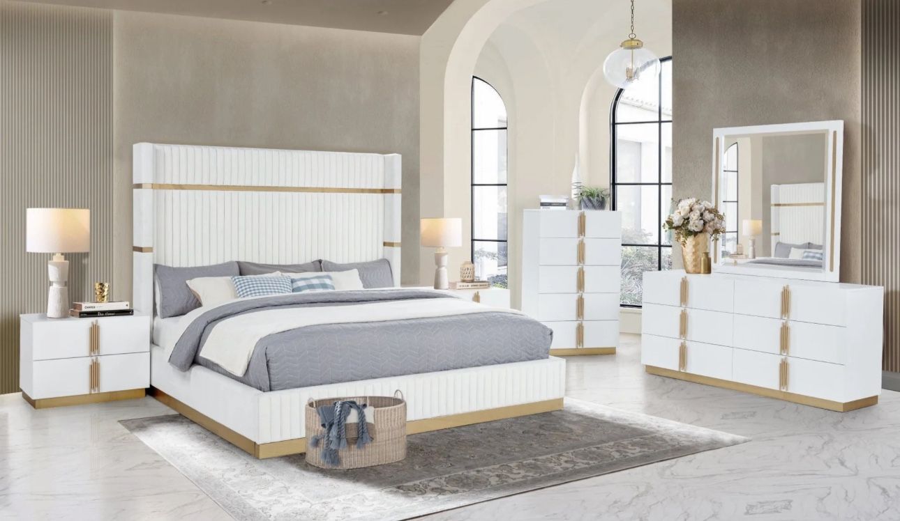 NEW BEDROOM FURNITURE SET - BED MATTRESS AND MORE SPECIAL FINANCING AVAILABLE JUST $54 Down