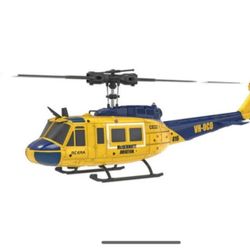 RC helicopter, Huey UH1, RTF with Optical flow sensor, laser radar
