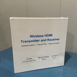 Wireless HDMI Transmitter and Receiver