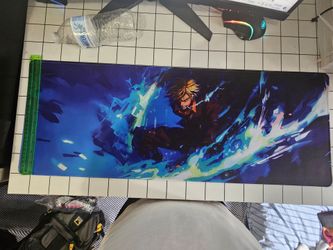 One piece mouse pad