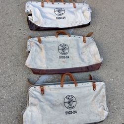 3. KLEIN TOOLS BAGS   Good Condition   $60 Each. 